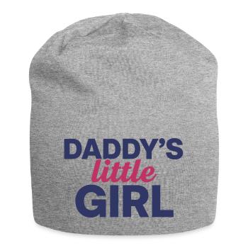 Daddy's Little Girl Süßes Tochter Design - Jersey-Beanie - Grau meliert - Vorne