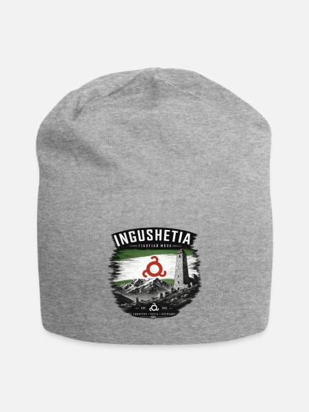 INGUSHETIA - Land of Towers - Jersey-Beanie - Grau meliert