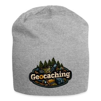 Geocaching - Jersey Beanie - heather grey - Front