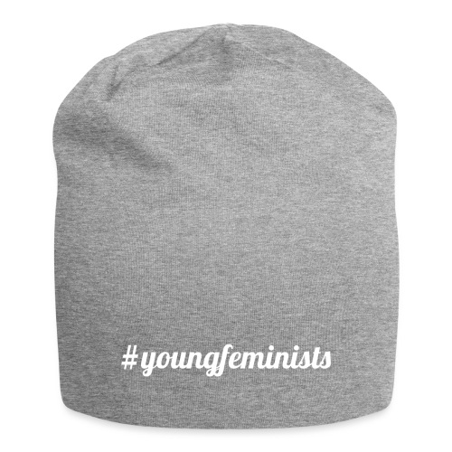 Young Feminists weiß - Jersey-Beanie