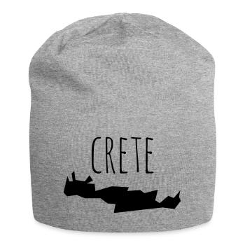 crete - Jersey Beanie - heather grey - Front