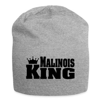 MALINOIS KING - Jersey-Beanie - Grau meliert - Vorne