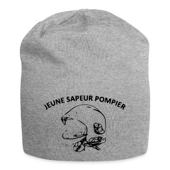 young firefighter - Jersey Beanie - heather grey - Front