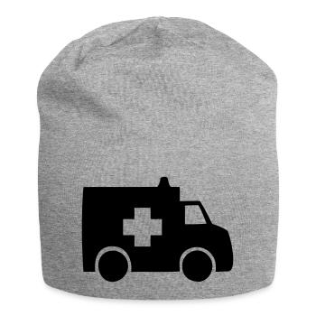 ambulance - Bonnet en jersey - gris chiné - Devant