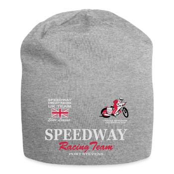 Speedway Poloshirt UK-Team - Bonnet en jersey - gris chiné - Devant