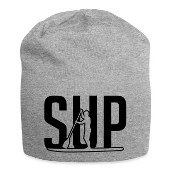 SUP Fahrer - SUP driver - Bonnet en jersey - gris chiné - Devant