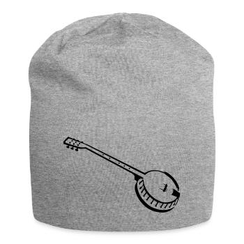 banjo - Jersey Beanie - heather grey - Front