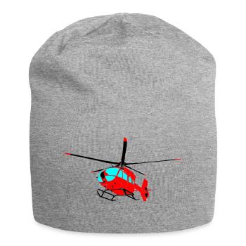 ec145t2 Hubschrauber Helikopter Helicopter Pilot - Jersey-Beanie - Grau meliert - Vorne