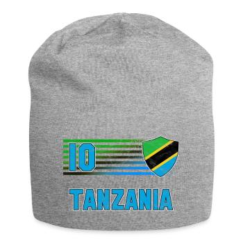Tanzania Football Team - Jersey Beanie - heather grey - Front