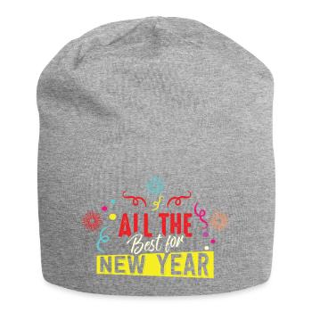 Nouvel An 3 - Bonnet en jersey - gris chiné - Devant
