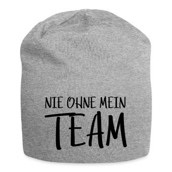 Mon équipe - Bonnet en jersey - gris chiné - Devant