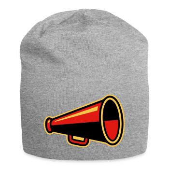 Red Megaphone Ultras Icon - Jersey Beanie - heather grey - Front