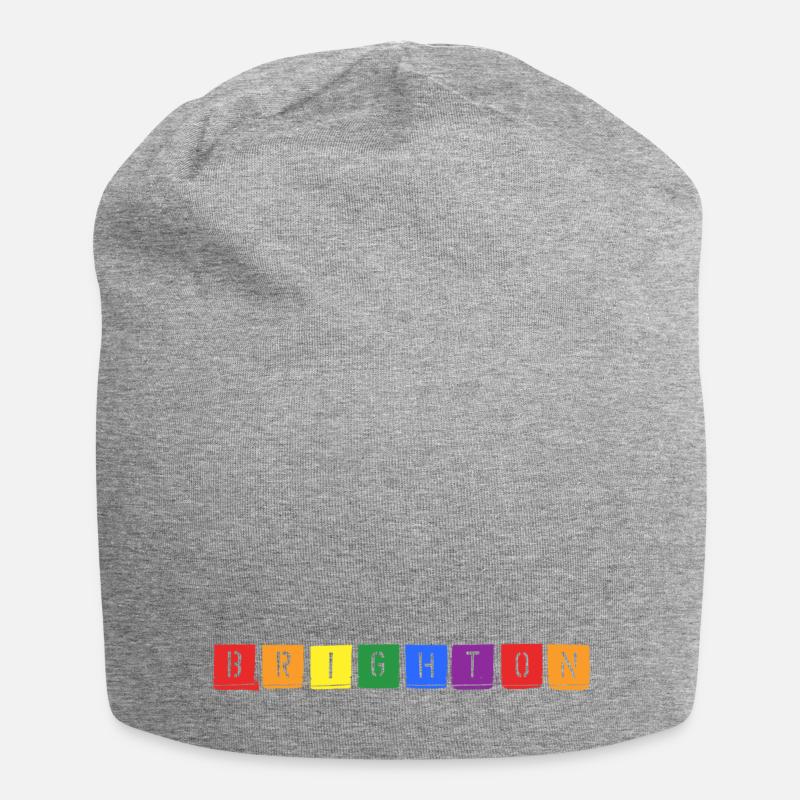 Arc-en-Brighton! - Bonnet en jersey - gris chiné