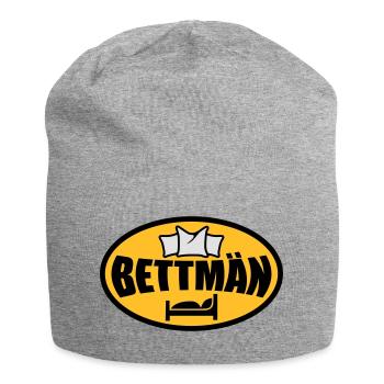 Bettmän | BettMan - Bonnet en jersey - gris chiné - Devant