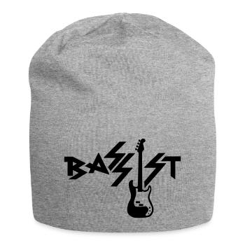 bassist - Bonnet en jersey - gris chiné - Devant