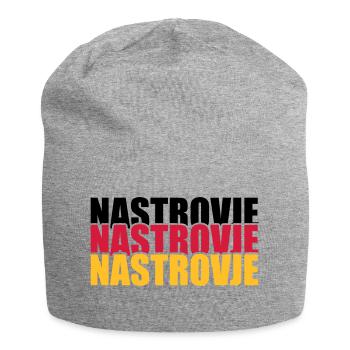 Nastrovje Allemagne Allemagne Fan Shirt - Bonnet en jersey - gris chiné - Devant