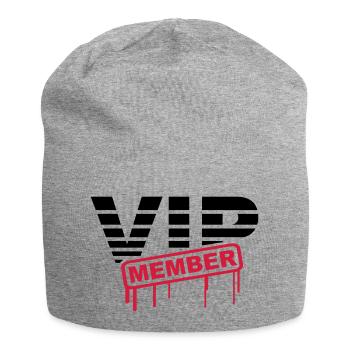 VIP Member - Jersey Beanie - heather grey - Front