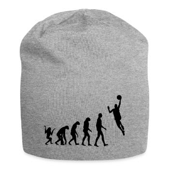 Basketball - Basket Ball - Game - Sport - Player - Jersey-Beanie - Grau meliert - Vorne