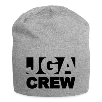 JGA crew style - Jersey-Beanie - Grau meliert - Vorne