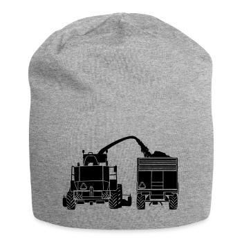 Corn chopper - Jersey Beanie - heather grey - Front
