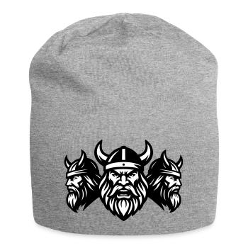 Wikinger Krieger Team - Jersey-Beanie - Grau meliert - Vorne