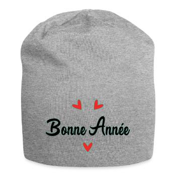 HAPPY NEW YEAR. NEW YEAR'S EVE. NEW YEAR - Jersey Beanie - heather grey - Front