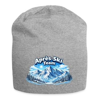 Après Ski Team Mountain Panorama - Bonnet en jersey - gris chiné - Devant