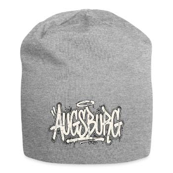 Augsburg Graffiti - Jersey Beanie - heather grey - Front