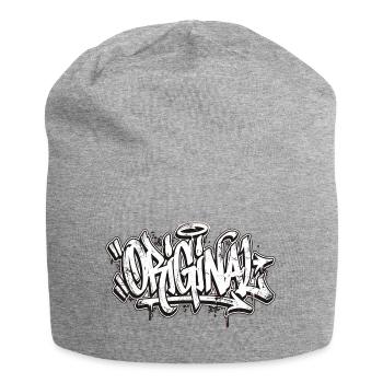 Original Graffiti - Jersey Beanie - heather grey - Front