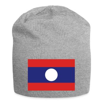 Laos - Jersey-Beanie - Grau meliert - Vorne