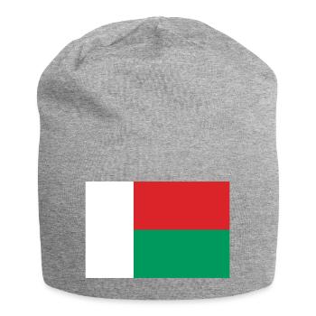 Madagaskar - Jersey-Beanie - Grau meliert - Vorne