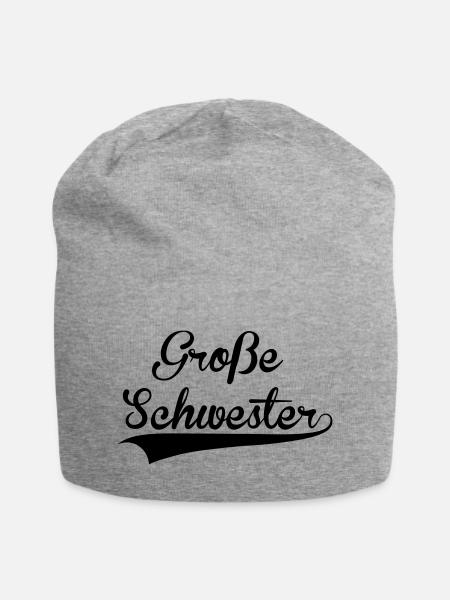 Big Sister - Bonnet en jersey - gris chiné