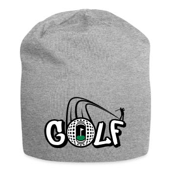 Golf Style - Bonnet en jersey - gris chiné - Devant