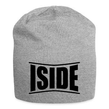 T-Shirt Iside T-Shirt Geschenkidee - Jersey-Beanie - Grau meliert - Vorne