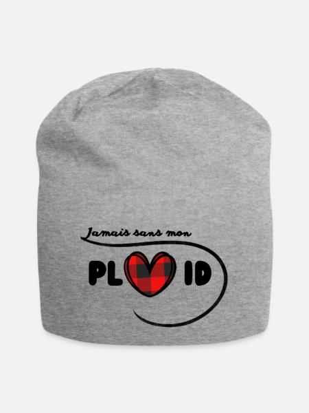 SCHOTTENSTOFF - Jersey-Beanie - Grau meliert