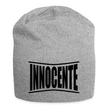 Nom T-shirt Innocent T-shirt idée cadeau - Bonnet en jersey - gris chiné - Devant