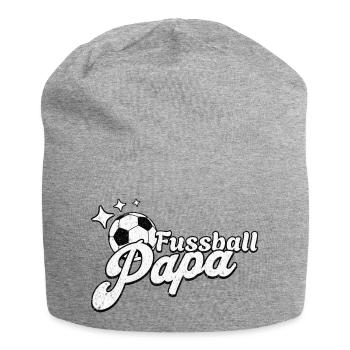 Cool football dad design for real football fans - Jersey Beanie - heather grey - Front