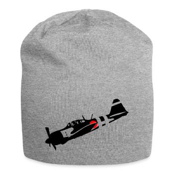 Zero - Jersey-Beanie - Grau meliert - Vorne