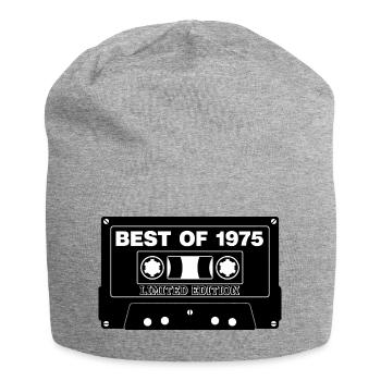 Best of 1975 Limitierte Edition 50 Geburtstag - Jersey-Beanie - Grau meliert - Vorne