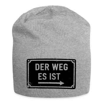 The Way It Is - This Is The Way - Milky Way - Jersey Beanie - heather grey - Front