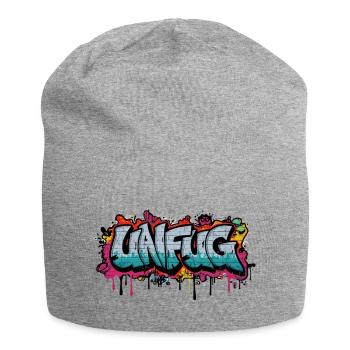 Unfug - Jersey-Beanie - Grau meliert - Vorne