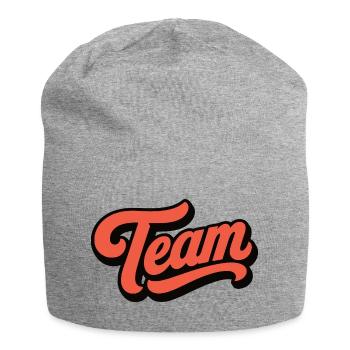 Équipe - Bonnet en jersey - gris chiné - Devant