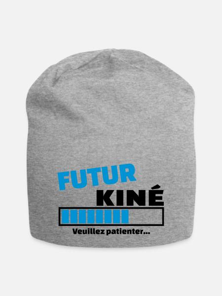 futur kiné - Bonnet en jersey - gris chiné