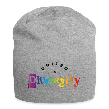diversité / diversité 2 - Bonnet en jersey - gris chiné - Devant