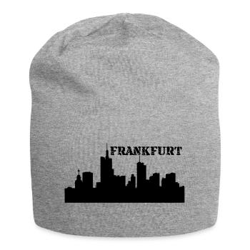 Francfort - horizon - Bonnet en jersey - gris chiné - Devant