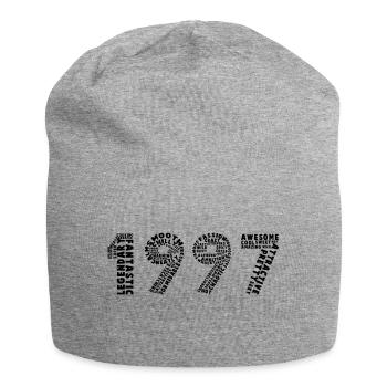 1997 - Bonnet en jersey - gris chiné - Devant