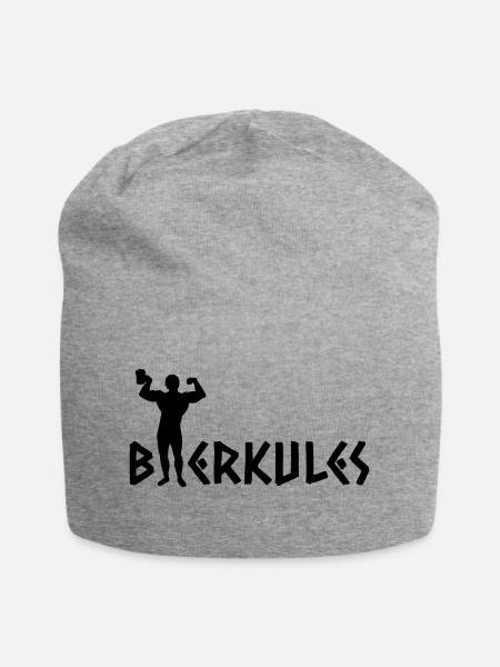Bierkules - Jersey-Beanie - Grau meliert