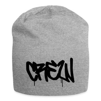 CREW - Bonnet en jersey - gris chiné - Devant