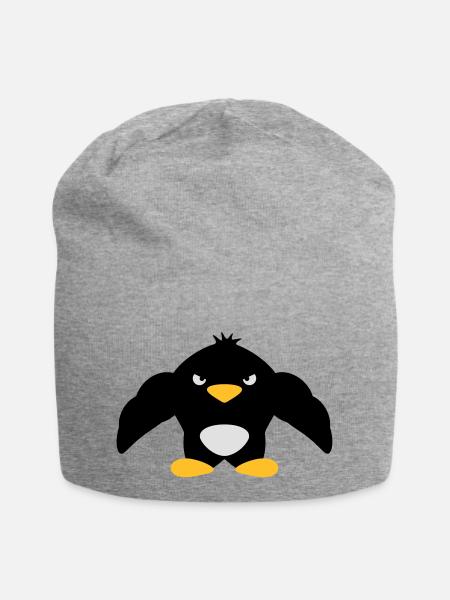 Muscle Penguin - Bonnet en jersey - gris chiné