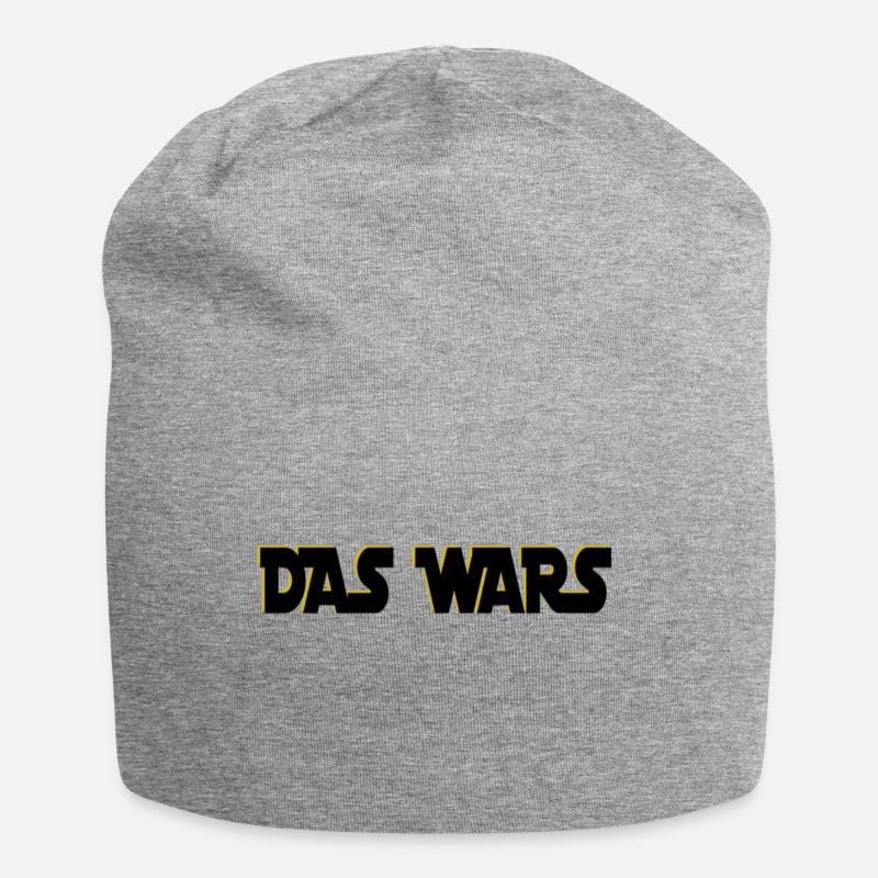 Das wars - Jersey-Beanie - Grau meliert